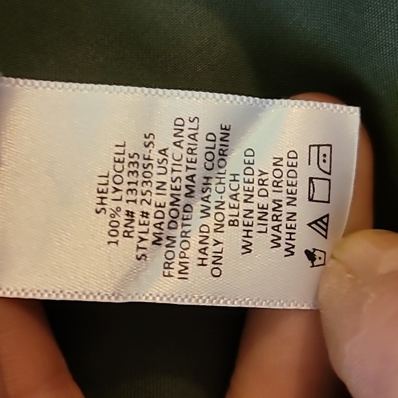 NWOT nine Britton cropped straight pant in olive. - Picture 6 of 6